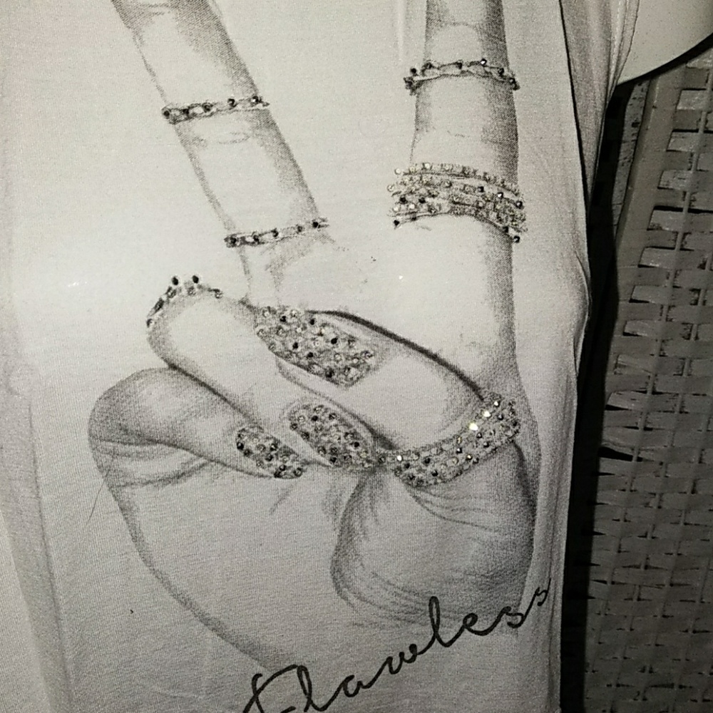 ARAN'S DEN HALF TOP MUSCLE TEE FLAWLESS - Picture 2 of 4